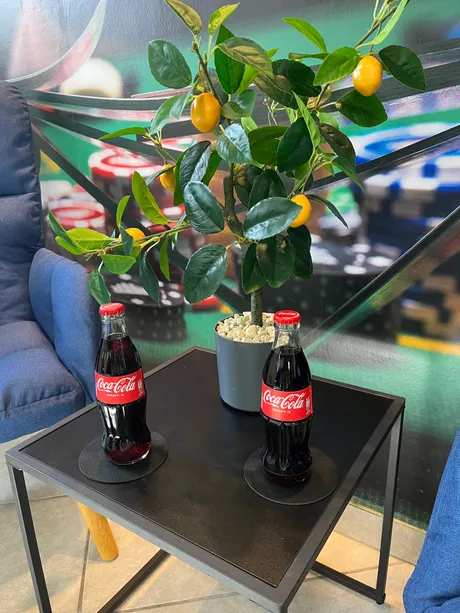 Italhűtő a recepciónál